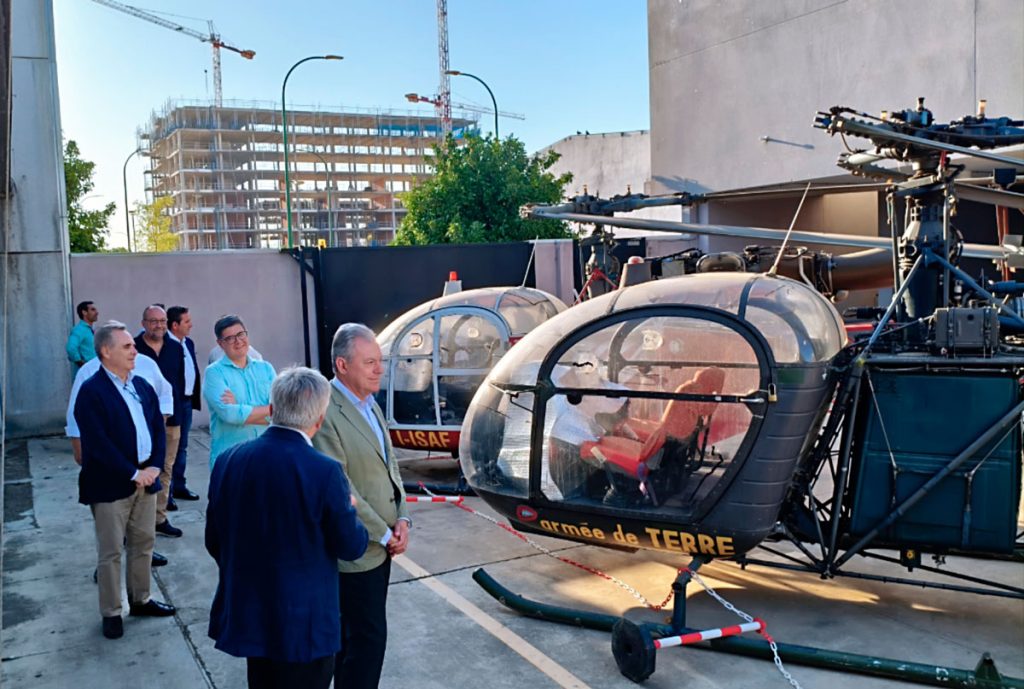 Visita del alcalde de Sevilla José Luis Sanz Ruiz en las instalaciones de nuestro centro ADAITS. 3