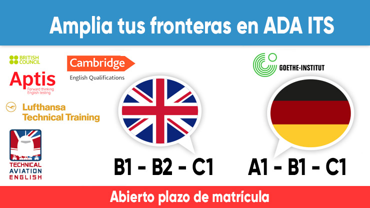 Inglés, Alemán e Inglés Aeronáutico