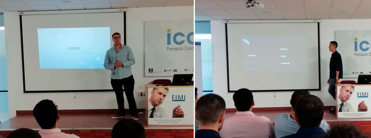 Entrega de diplomas en la graduación